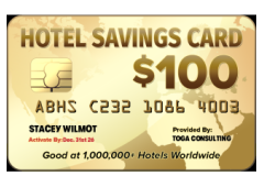 Want a $100 Hotel Card plus $900 Referring Friends?